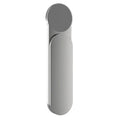 Silver aluminium alloy dual screen extension bracket with magnetic phone holder for computer workstation