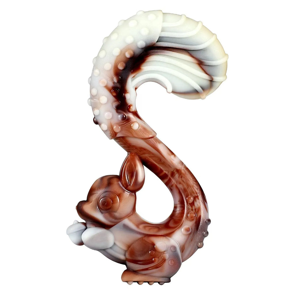 Nylon dog chewing toy in antlers beef flavour on a light background