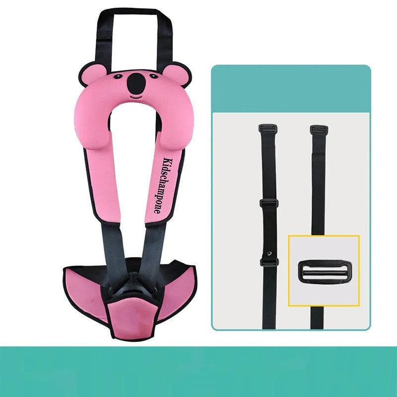 Portable child car seat belt retainer safety seat for 12-36kg children
