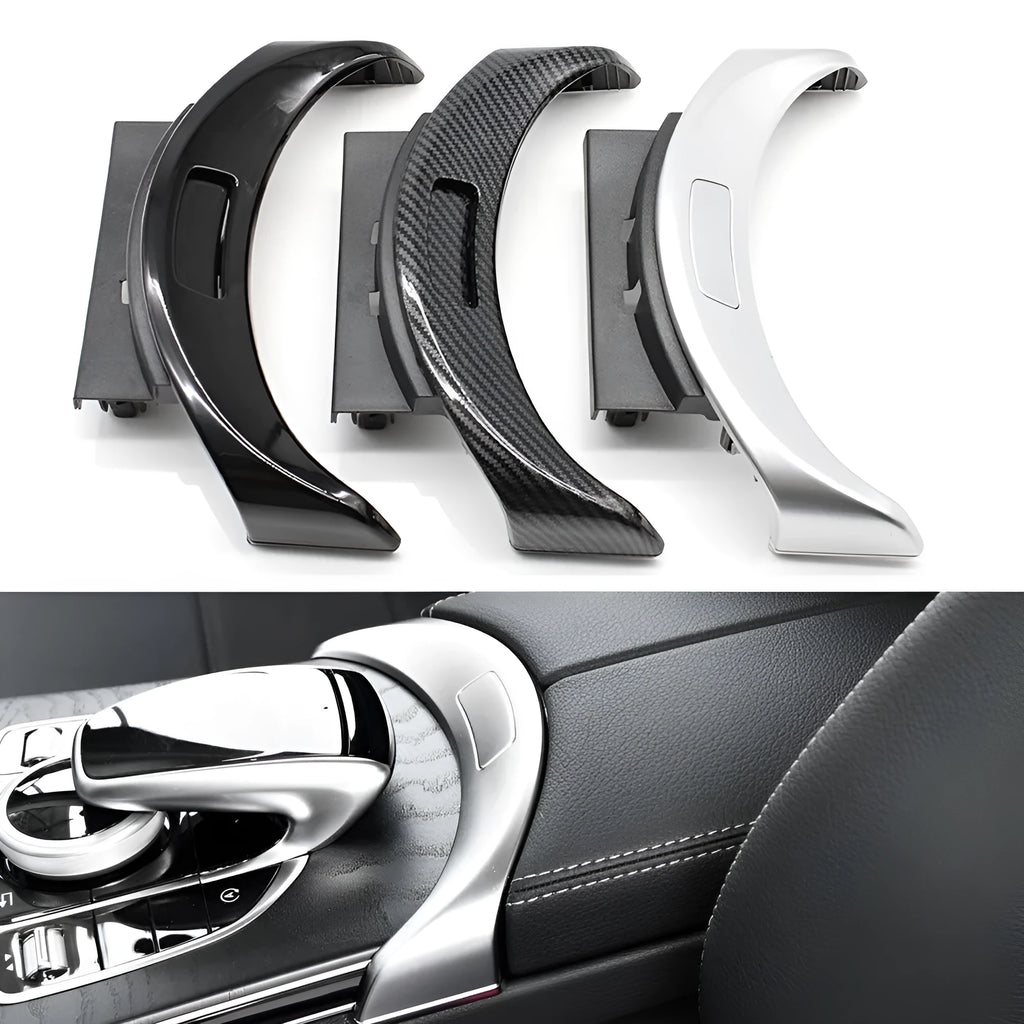 Electroplated metal dashboard panel for Mercedes C/GLC Class vehicles