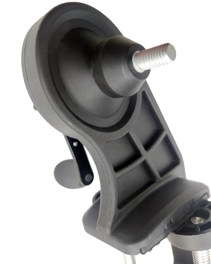 Portable composite fibre fishing line winder tool with extension shaft