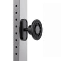 A plastic double-sided magnetic base bracket for outdoor photography equipment mounting.