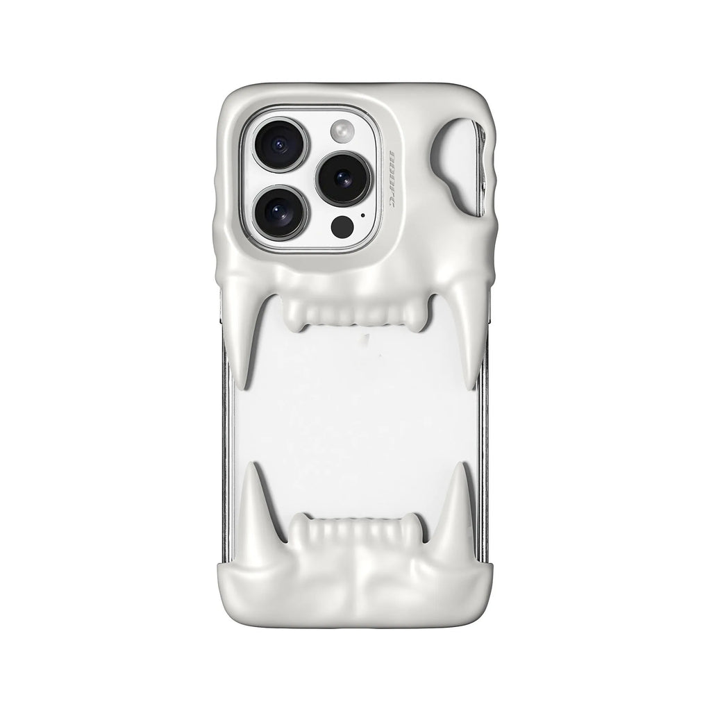 Silicone mobile phone case with transparent inner shell and all-wrapped coverage in metallic silver for iPhone