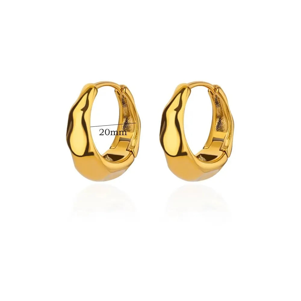 Women's copper geometric butterfly earrings with heart, bow and star details