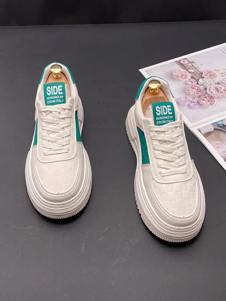 White green and white black cloth upper casual shoes with rubber foam soles in multiple sizes