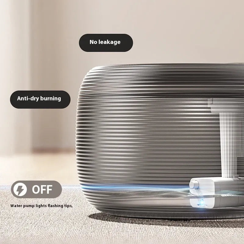 Home Fashion automatic loop pet drinking bowl 2.5L USB water dispenser for cats and dogs in Frost White
