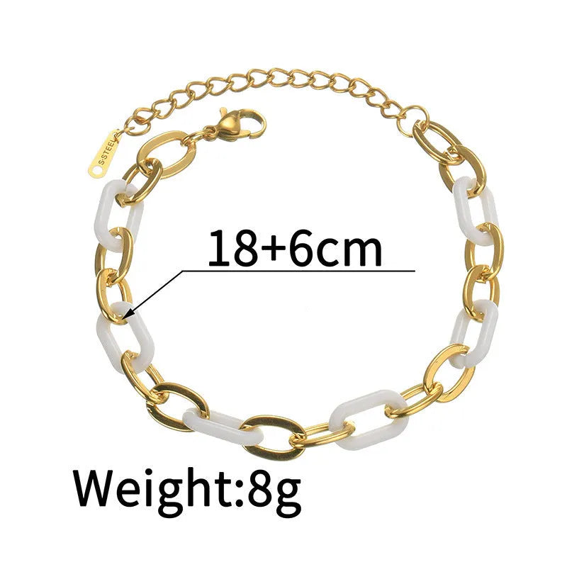 Women's silver stainless steel bracelet with a double-layer red heart charm and magnetic clasp.