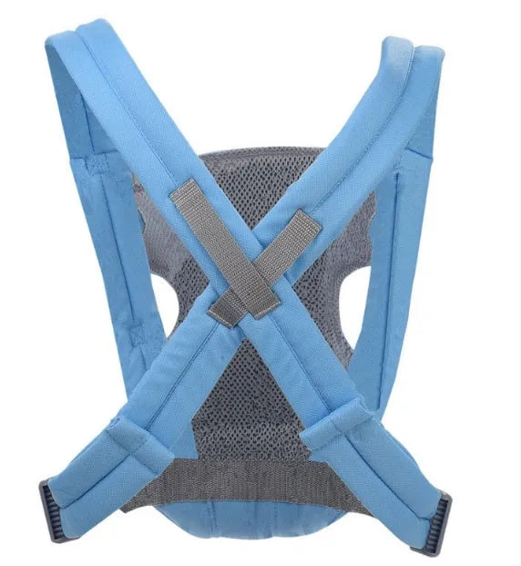 Multifunction baby strap accessory in blue for children 0-3 years with adjustable shoulder strap