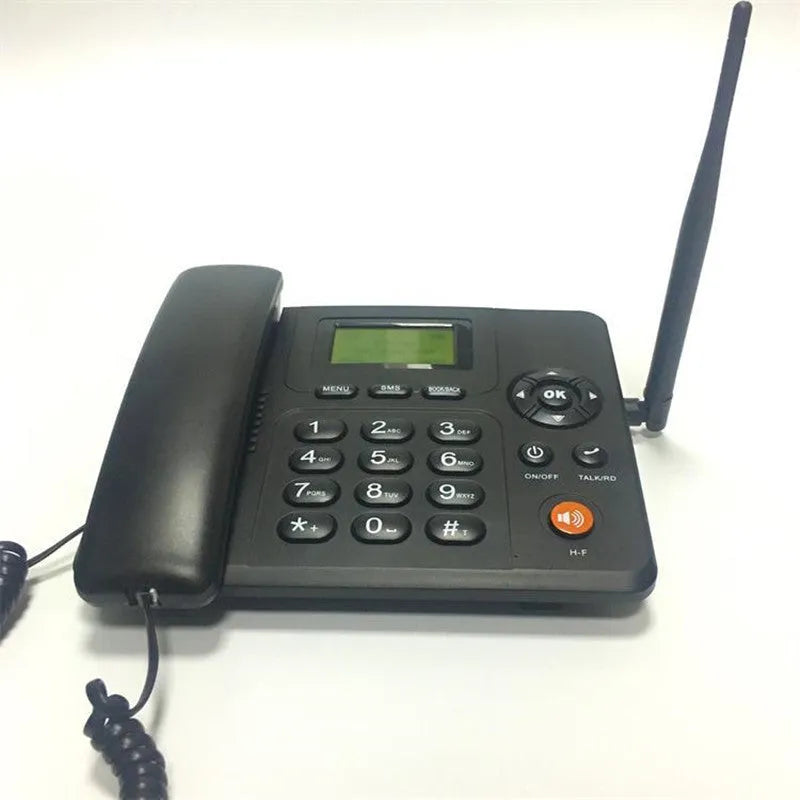 ETS-6688 WCDMA fixed wireless telephone with green backlit LCD display and keypad