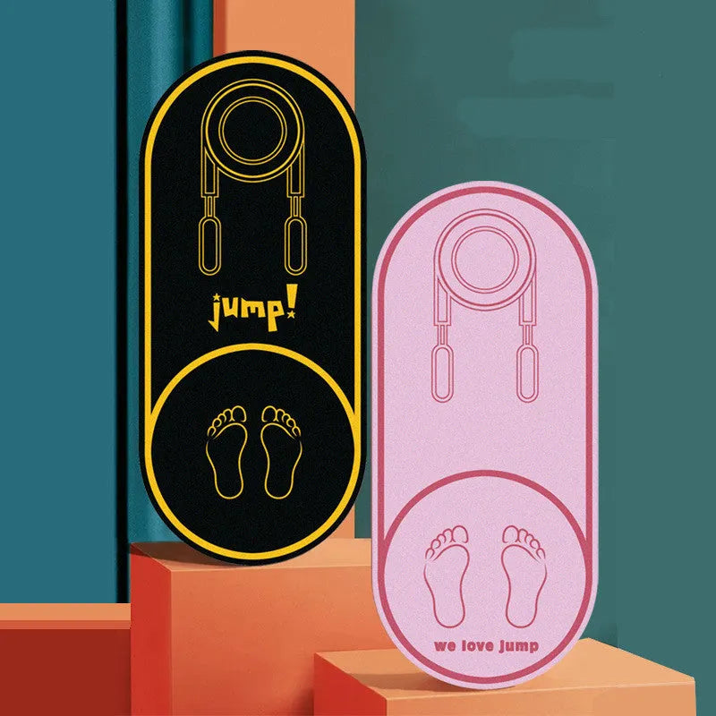 A pink faux leather yoga mat with a non-slip surface, shown rolled and unrolled.