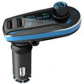 BT618C vehicle Bluetooth FM transmitter with LCD screen and USB port