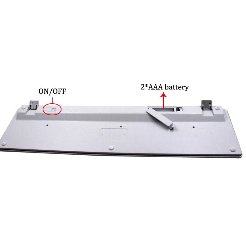 White 109-key mechanical gaming keyboard with anti-ghosting zone shown on a desk