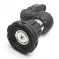 Black sprinkler gun car washer with pink accents, five spray settings, 23 cm length