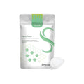 Set of four micro needle body shaping care patches displayed on packaging.