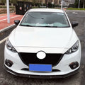Unksera car tail spoiler retrofit kit M10 shown in honeycomb and three-section shovel design options.