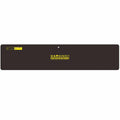 Black NBR magnetic anti-collision parking sticker measuring 190x160x40cm on a garage wall for car protection