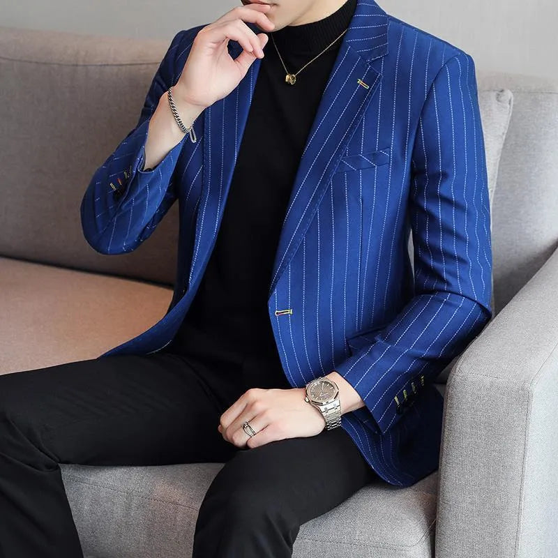 Men's plus size leisure suit set in black, blue or navy blue, sizes S to 5XL, with bag cover slit pocket and polyester lining