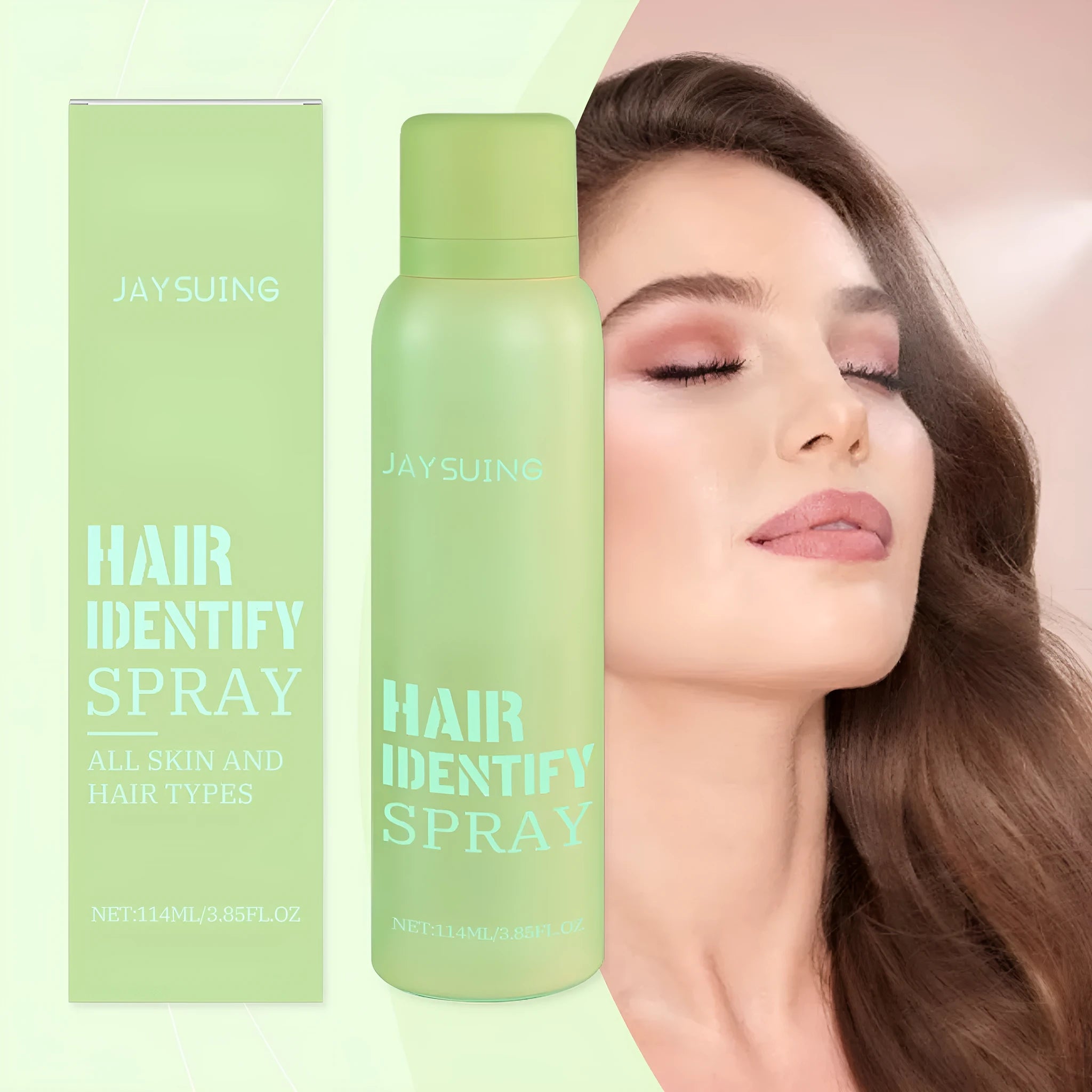 114ml facial hair recognition spray bottle with spray mechanism