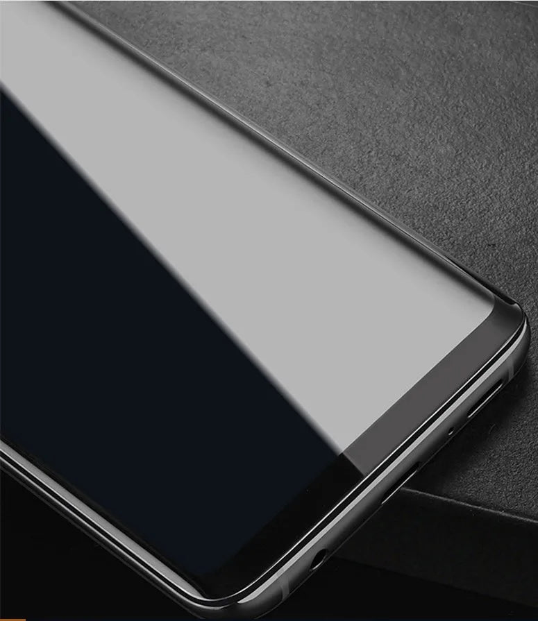 Tempered glass front screen protector for Samsung Galaxy Note8 Note9 S7edge S8 S8plus S9 S9plus anti-fingerprint HD