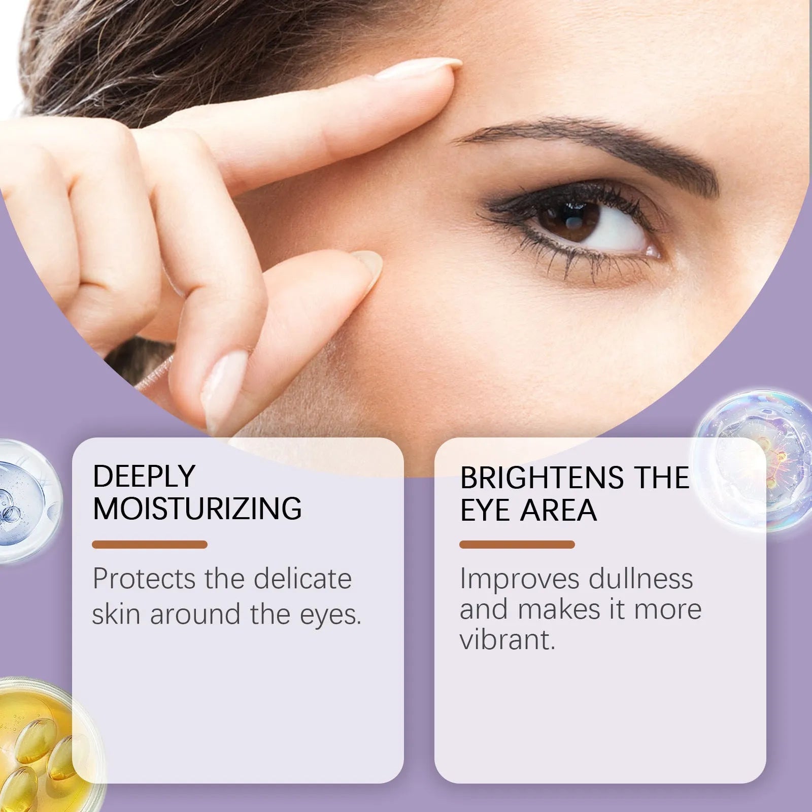 30g tube of gentle moisturising eye cream for skincare