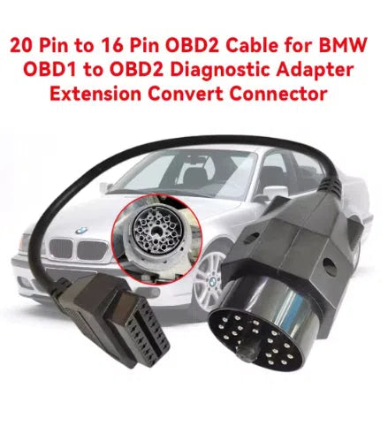 Black 1-metre OBD connection conversion wire for automobile diagnosis equipment