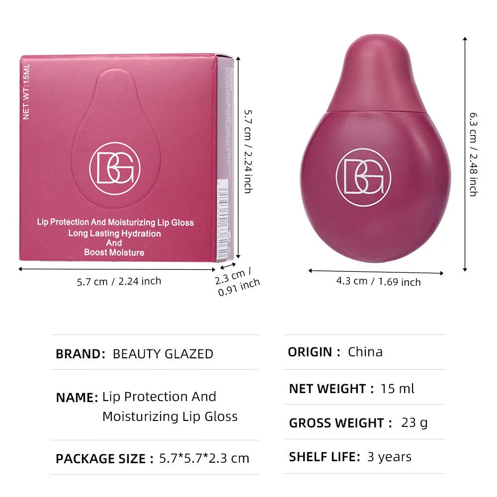 4-color lip moisturising colored lip lacquer set with net content options 101 102 103 104 style