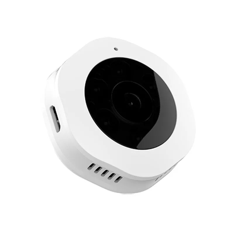 Camerliar mini wearable body camera 1080P round design with magnetic pad and 3M sticker