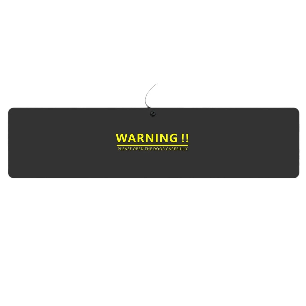 Black NBR magnetic anti-collision parking sticker measuring 190x160x40cm on a garage wall for car protection