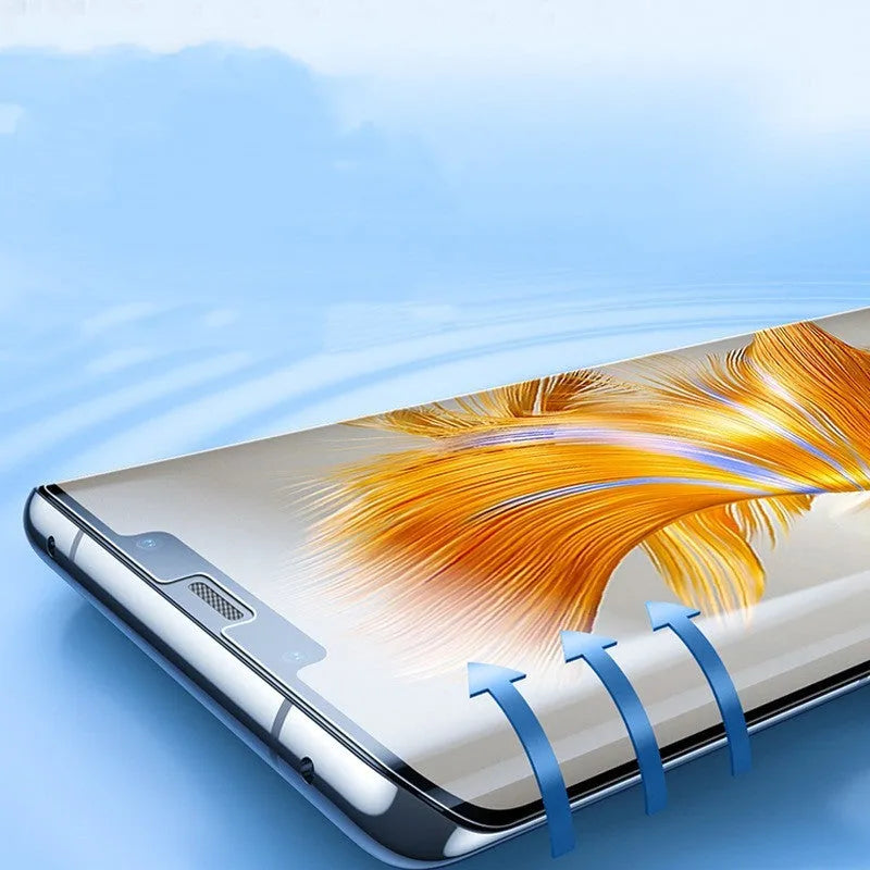 TPU screen protector for Huawei Mate60 and Mate60 Pro with anti-fingerprint coating and installation tool