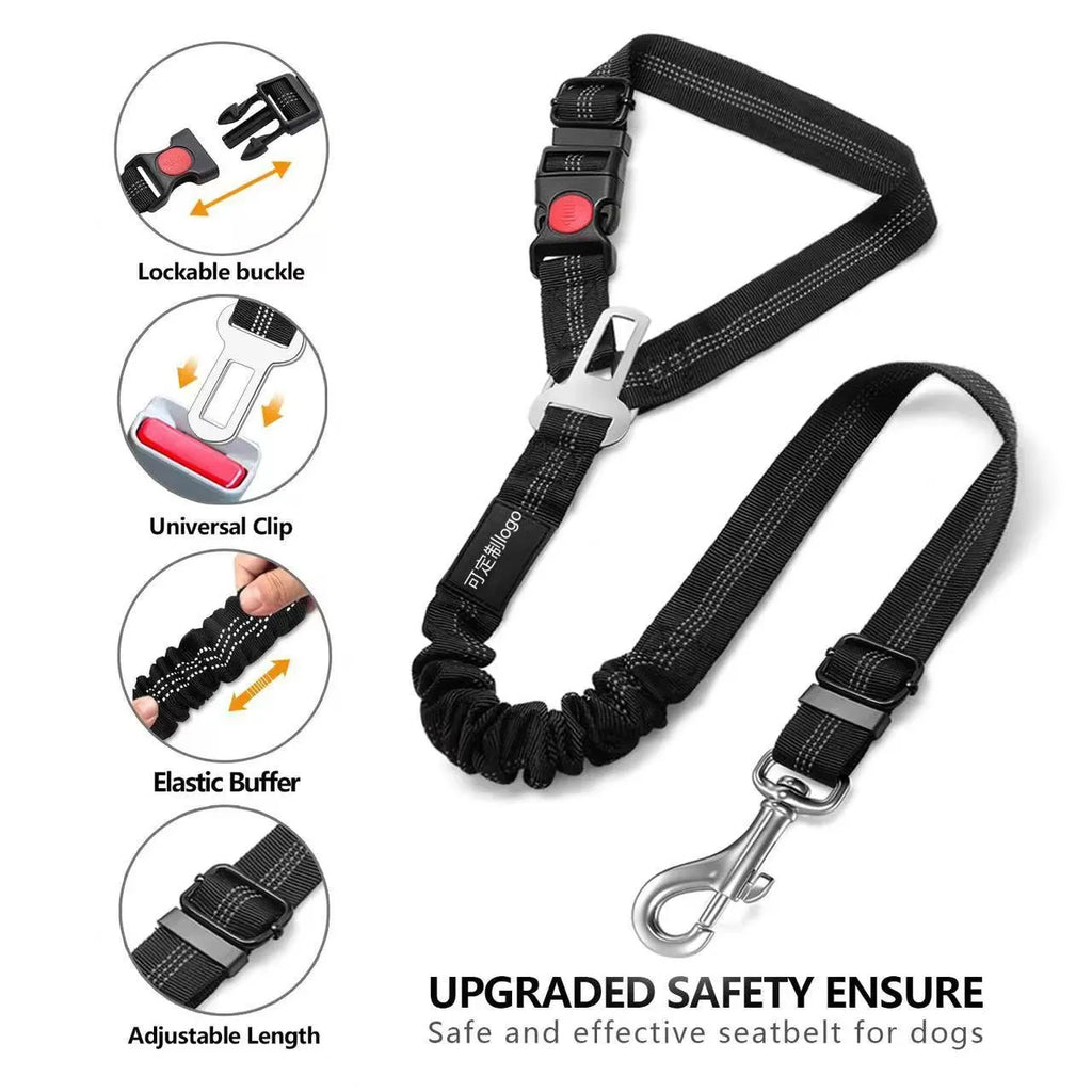 Nylon dog leash with metal buckle in Army Green colour showing adjustable length feature