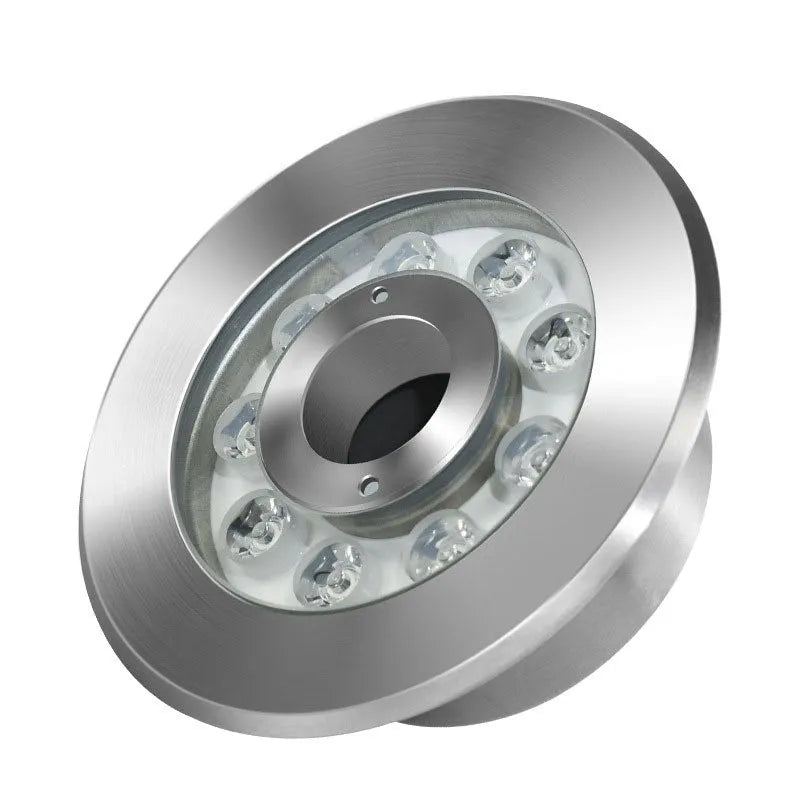Aluminium alloy underwater landscape lamp for outdoor gardens and courtyards.