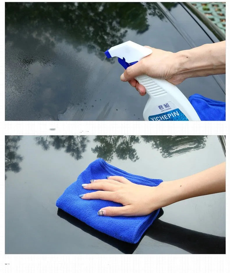 500ml can of car dust wax spray for paint maintenance and oxidation resistance.