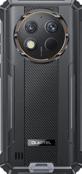 OUKITEL G1 mobile phone in green, grey, and orange colour options with charger.