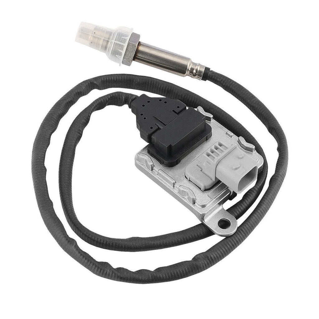 NOx nitrogen-oxygen sensor with grey front and black back, metal and plastic construction, part number 68210084AA.