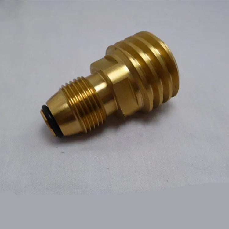 Brass gas brazier copper adapter with internal thread for 7mm gas system connections