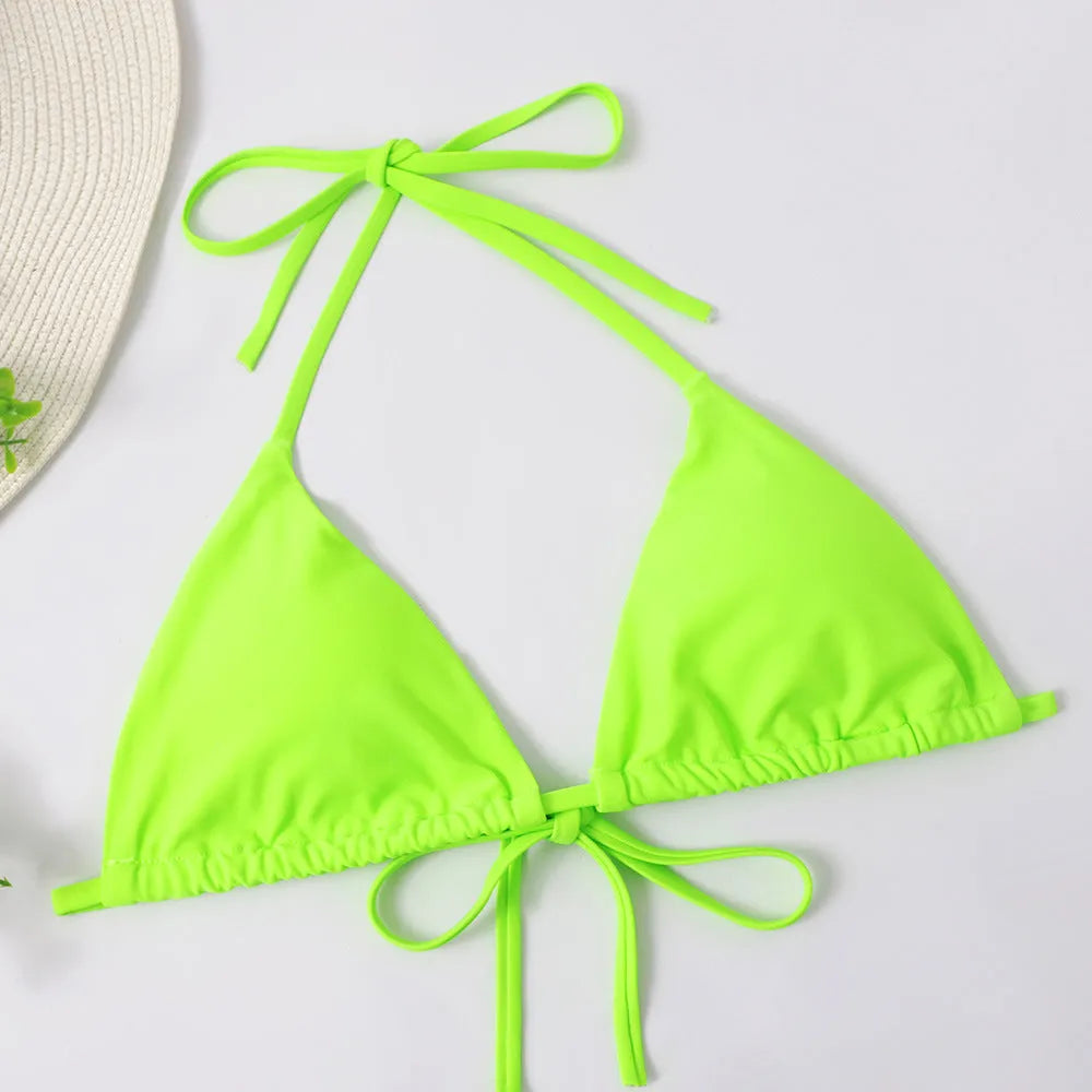 Print dress bikini three piece set for women polyester swimwear in photo colour