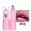 Sweetheart bow decorative diamond lipstick in Starlight Diamond series with six colour shade options