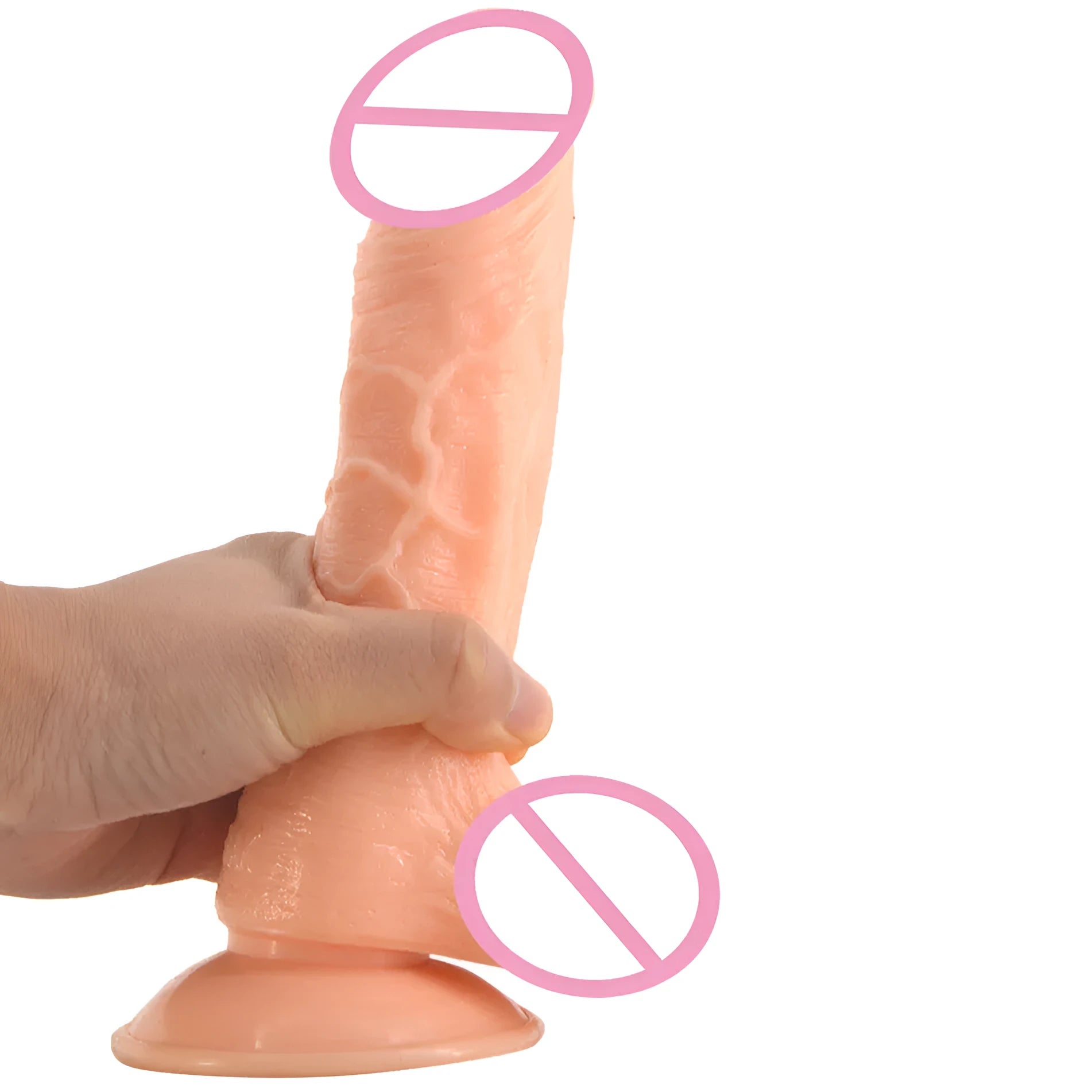 Creative Home simulated silicone female masturbation cup and massage stick in five colours purple black flesh Latin skin colour