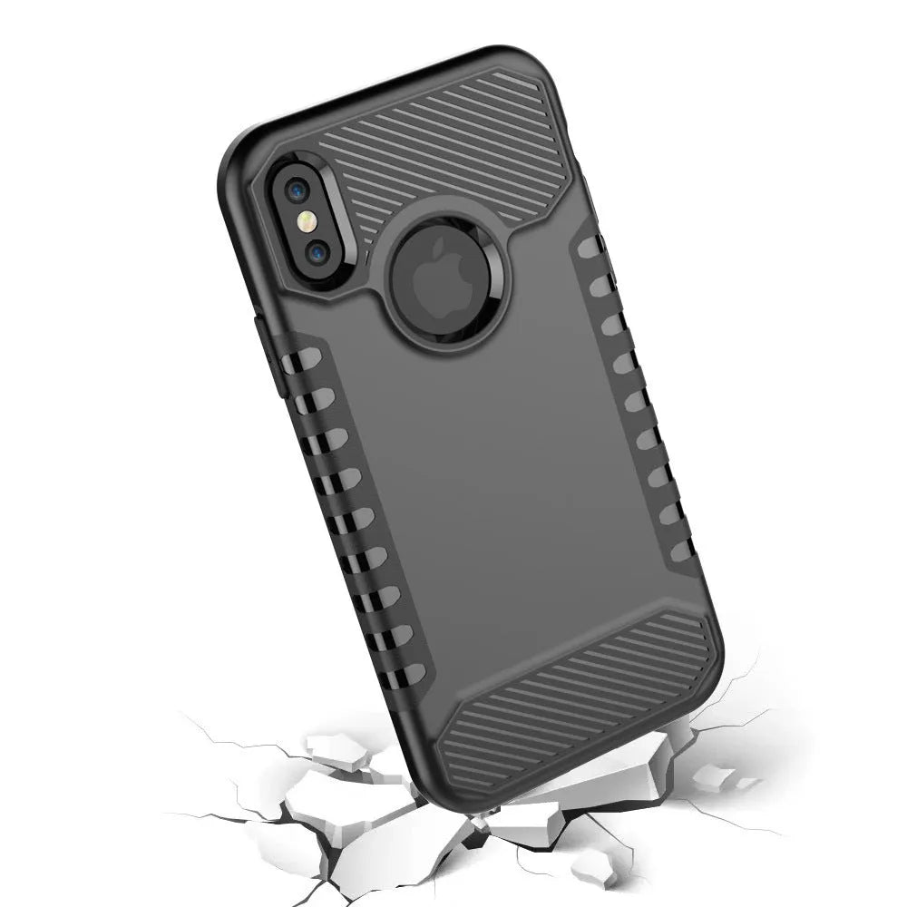 Compatible Apple iPhone mobile phone protection shell in multiple colours for drop protection