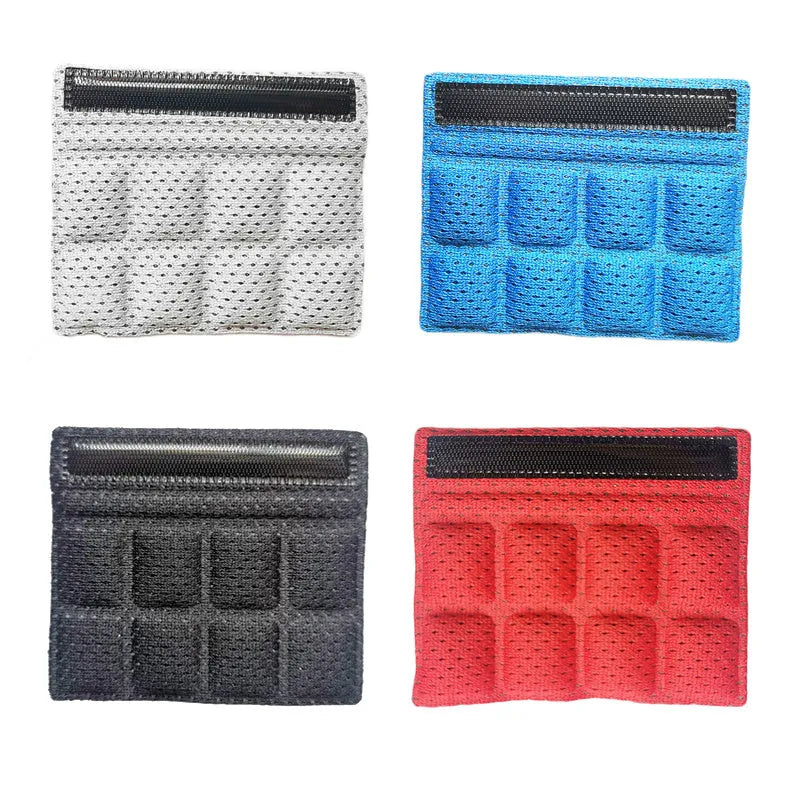 Cycling helmet lining replacement with sponge padding and adjustable Velcro chin pad
