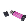USB ISP programming burner with standard IDC10 interface in random colour