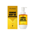 60ml bottle of tightening and wrinkle resistant body oil with dropper.