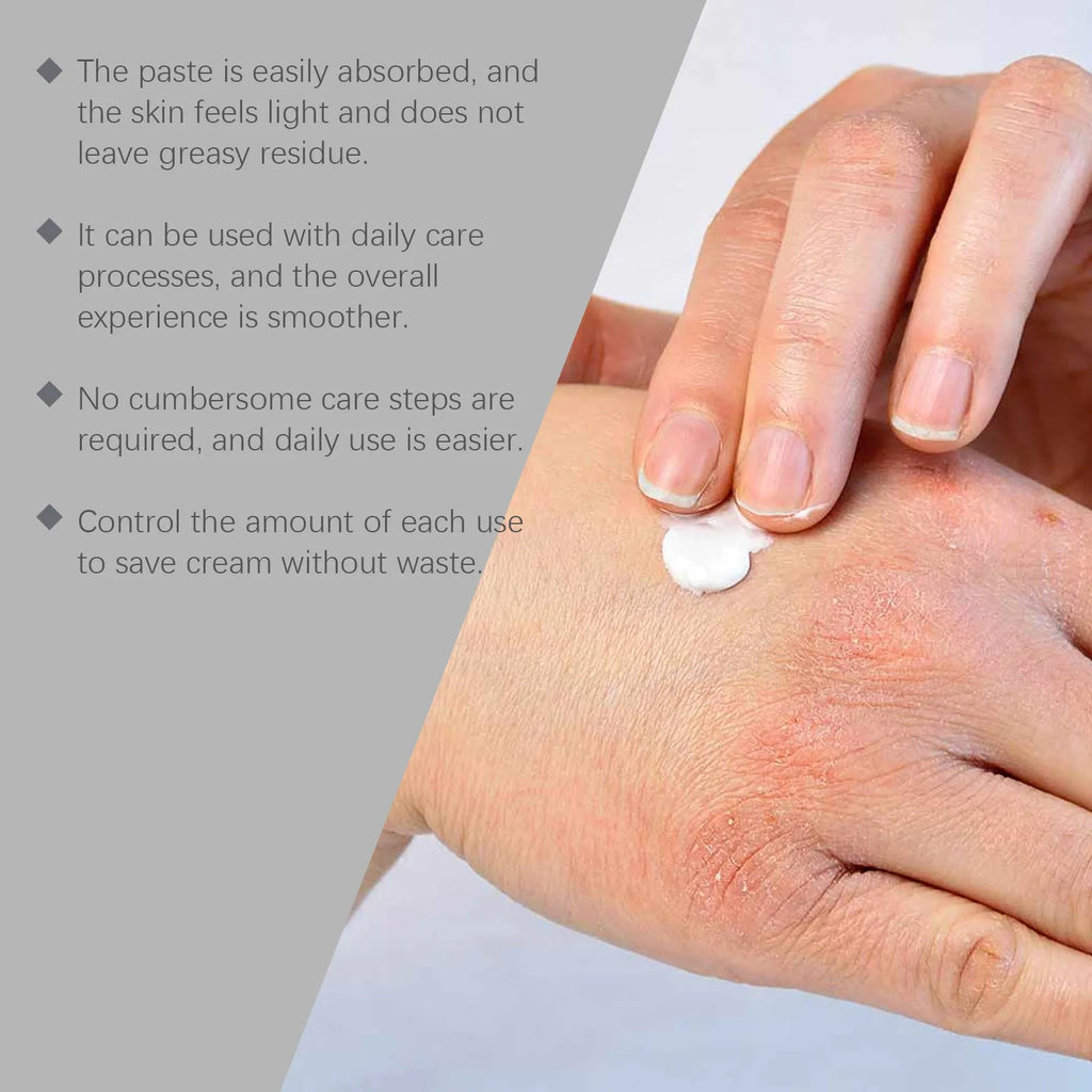 75g jar of Skin Neck Cream Gentle And Soothing with Bifidobacterium and mint ingredients