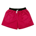 Men's mesh athletic shorts in solid colours with quick-drying fabric for summer workouts