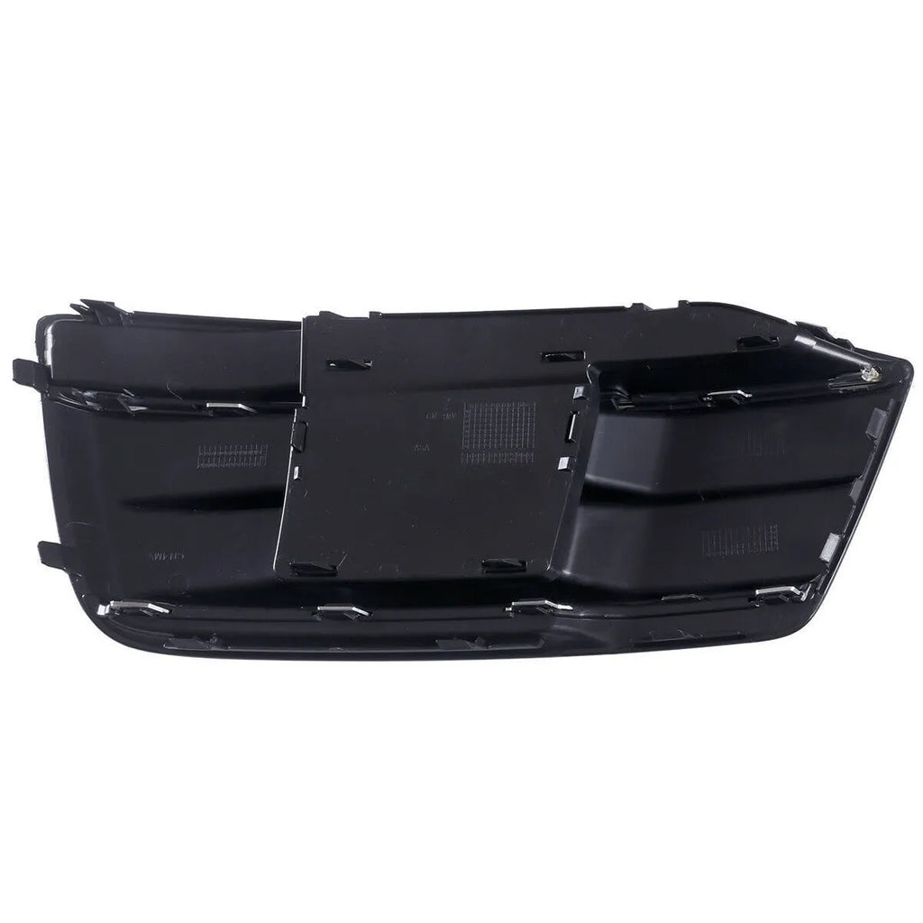 Black ABS plastic front bumper lower grille fog light frame for Audi Q5 2018-2022.