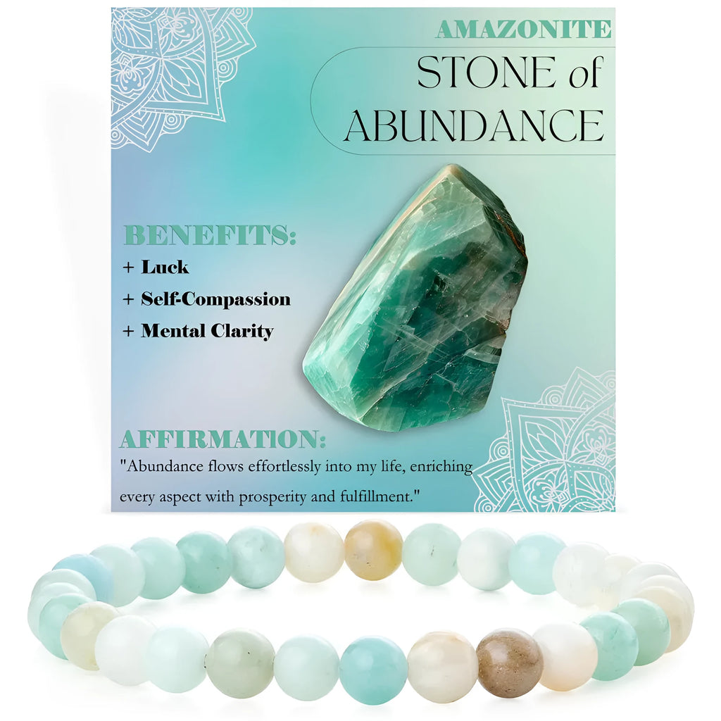 Handmade geometric agate bracelet with 6mm beads in multiple natural stone colour options