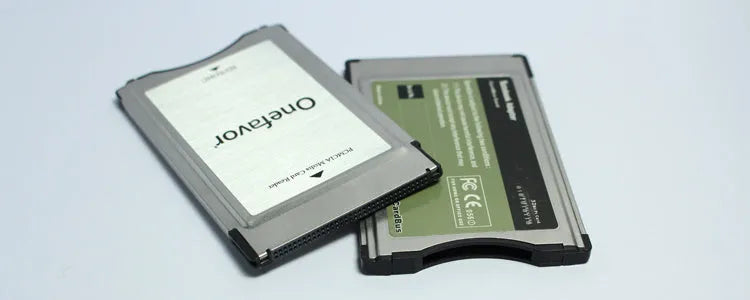 Stainless steel SD to PCMCIA adapter card with 32GB memory for Mercedes-Benz cars.