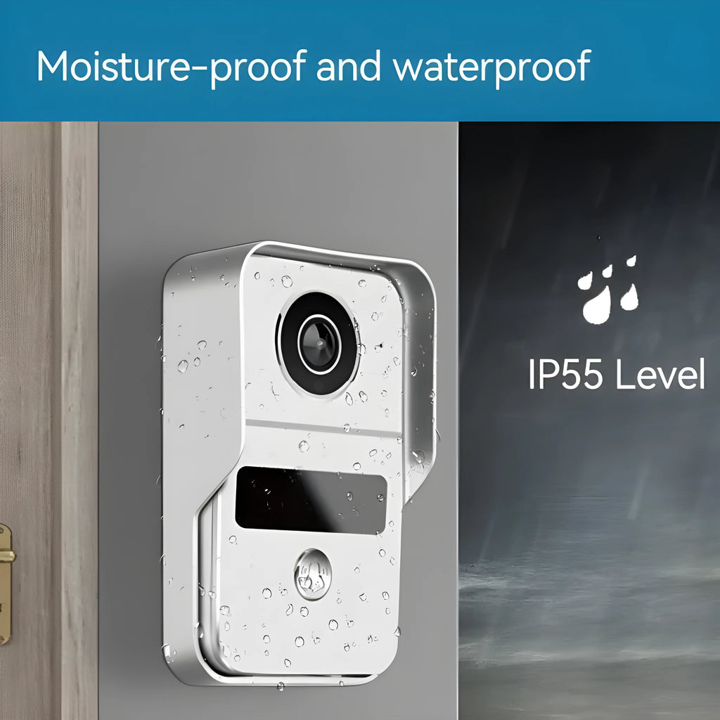 10 inch colour video intercom doorbell system with outdoor camera and indoor monitor