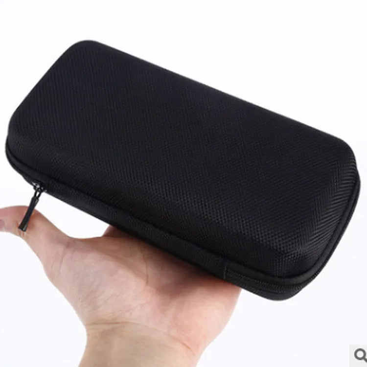 Black EVA PTZ camera storage bag for Osmo, medium size, with zip closure