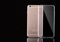 Transparent TPU soft shell iPhone case showing phone's original design through clear material